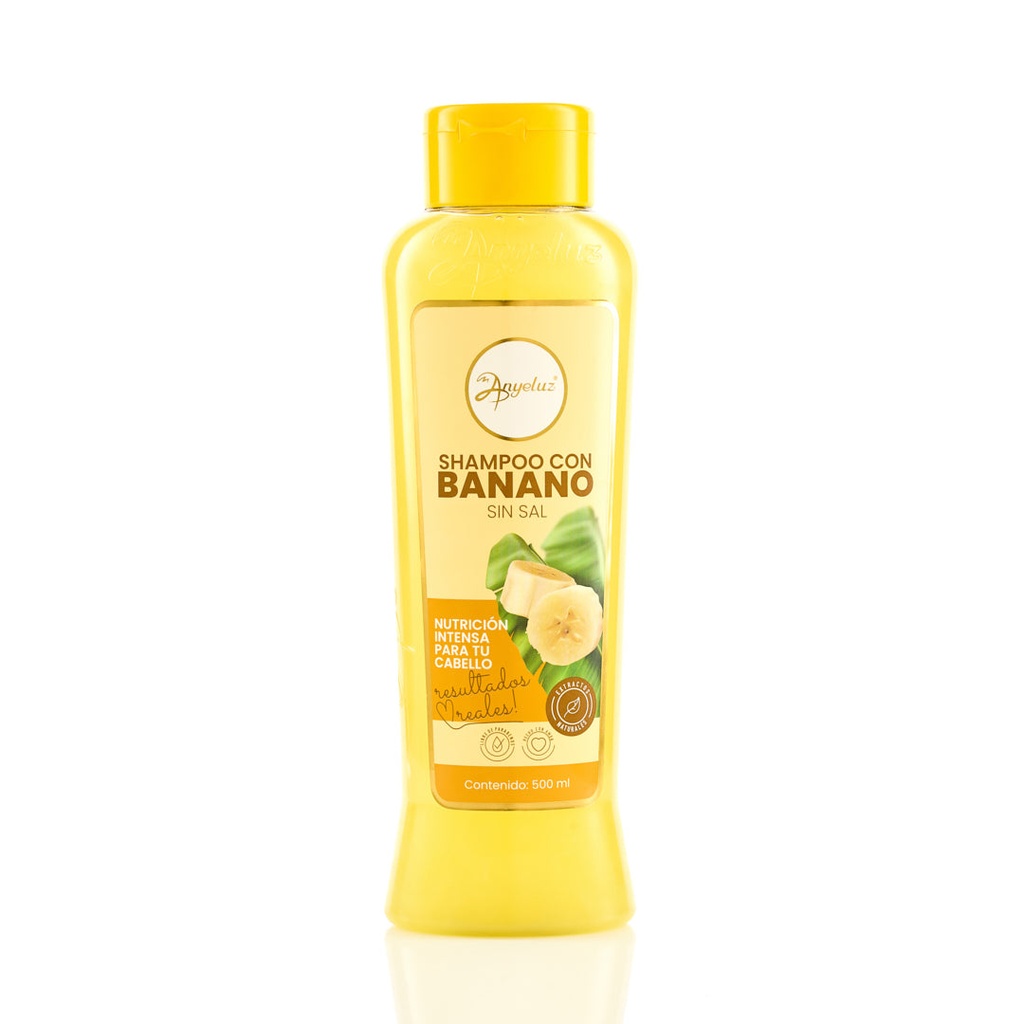 SHAMPOO CON BANANO