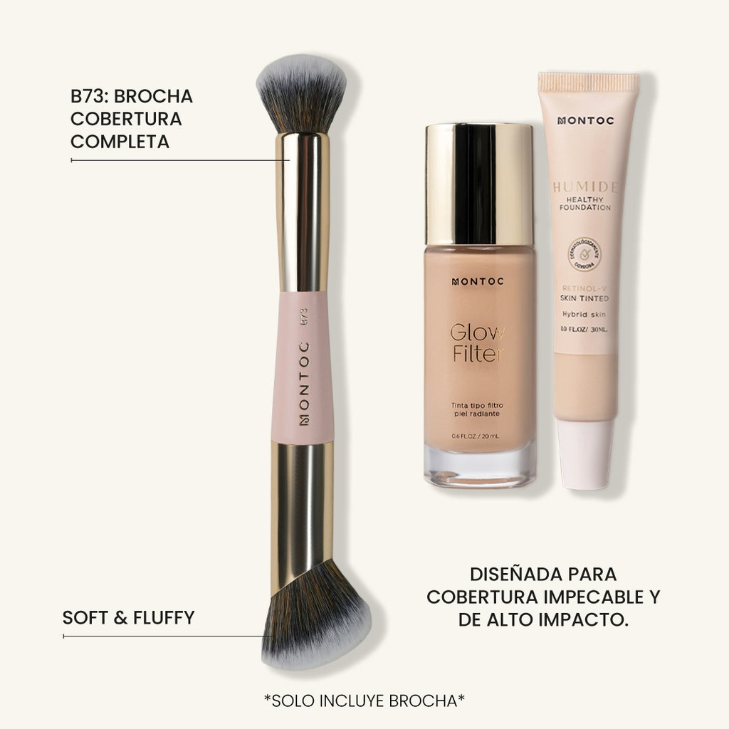 BROCHA DOBLE HUMIDE COBERTURA B73