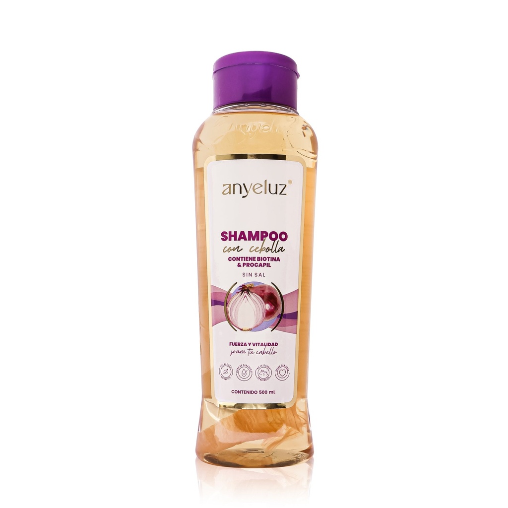 Mini shampoo cebolla