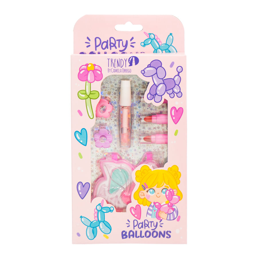 KIT MAQUILLAJE PARTY BALLOONS