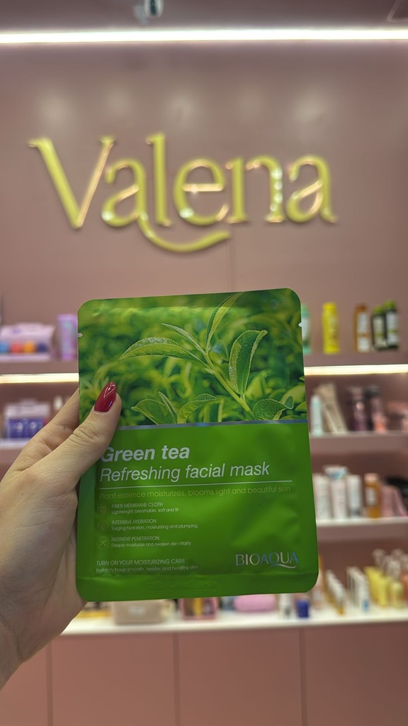 GREEN TEA REFRESHING FACIAL MASK