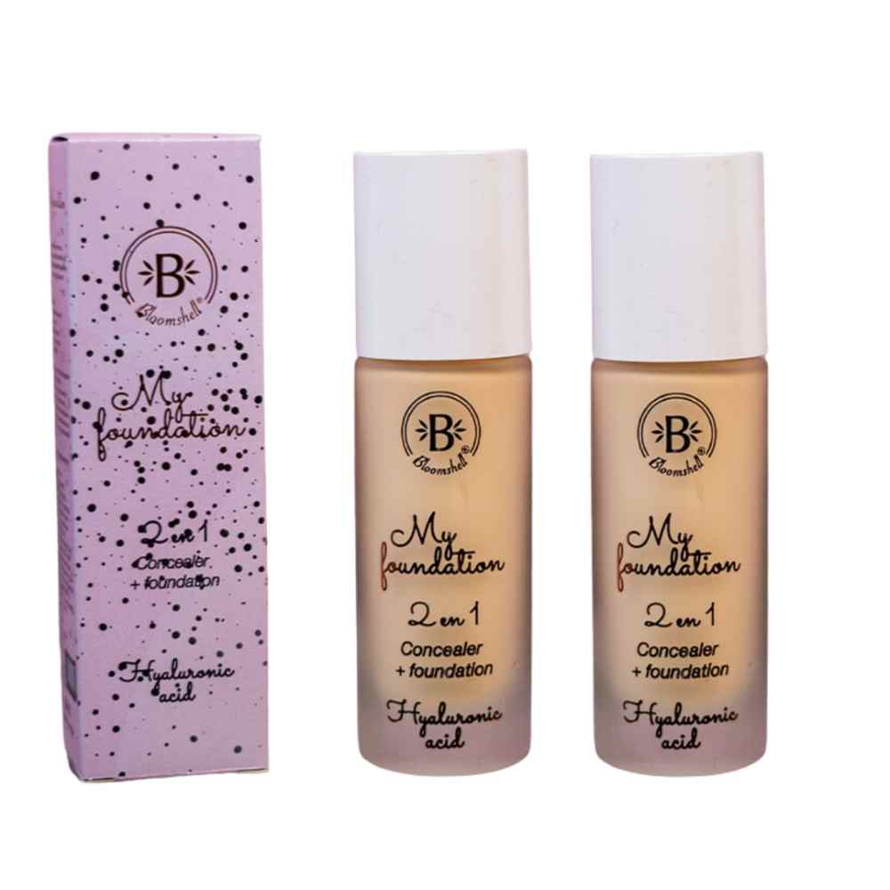 My foundation 2 en 1 (base lÍquida)beige TONO 2