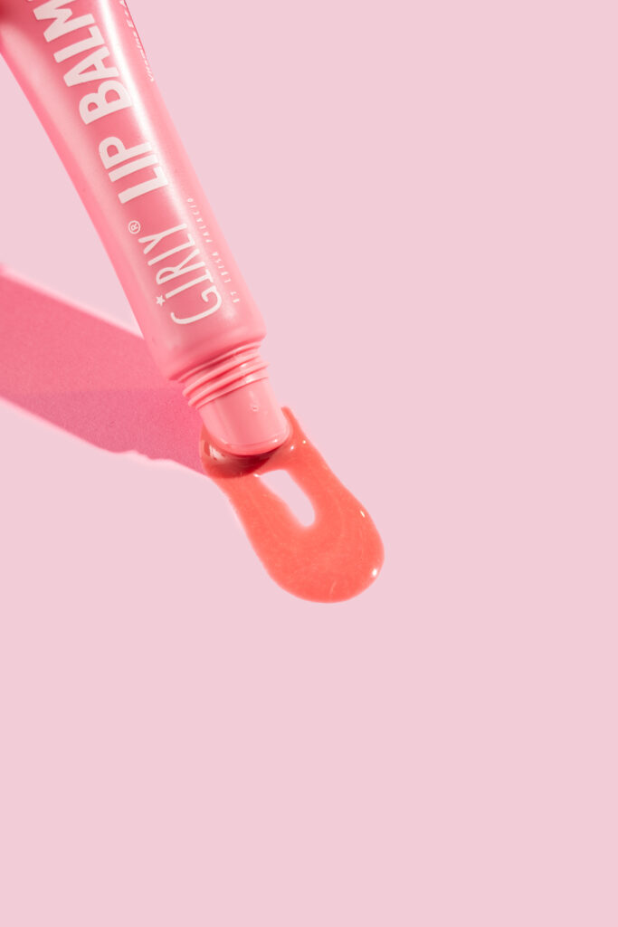 Lip Balm con peptidos girly con color CANDY
