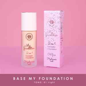 My foundation 2 en 1 (base lÍquida)(light) TONO 1.0
