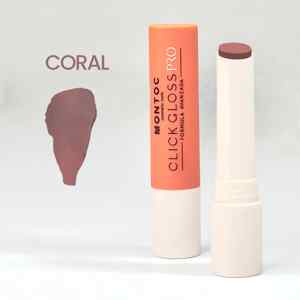 Brillo Labial Click Gloss Pro Montoc CORAL