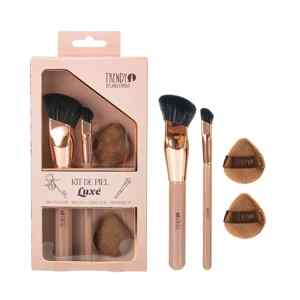 KIT DE BROCHAS PIEL LUXE