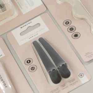 PINZA DE CABELLO X2 NEGRA MONTOC