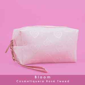 COSMETIQUERA BLOOM ROSE TWEED