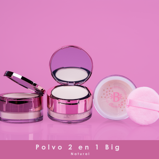 POLVO SUELTO TRANSLUCENTNATURAL 2 EN 1 GRANDE