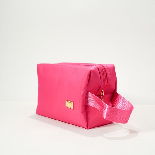 MN0156 COSMETIQUERA NYLON PALO DE ROSA
