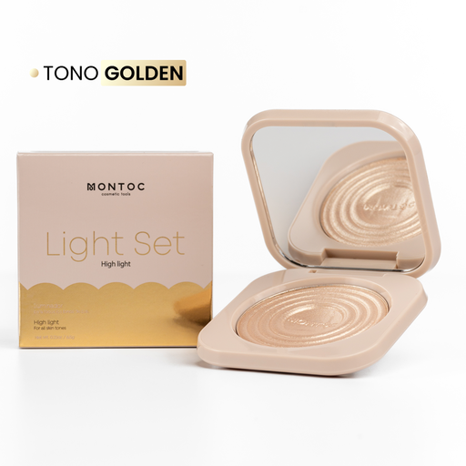 ILUMINADOR INDIVIDUAL LIGHT SET MONTOC 01 GOLDEN