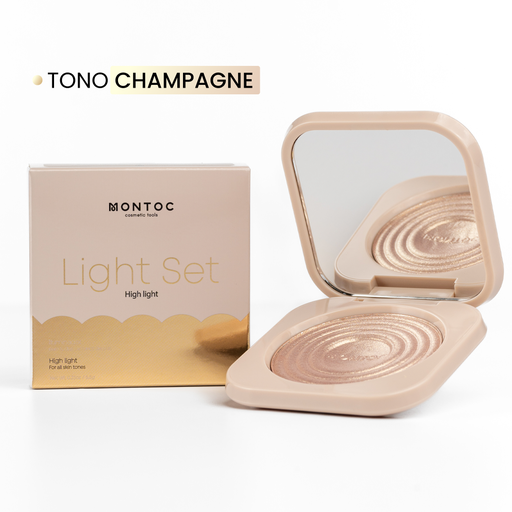 ILUMINADOR INDIVIDUAL LIGHT SET MONTOC 02 CHAMPAGNE