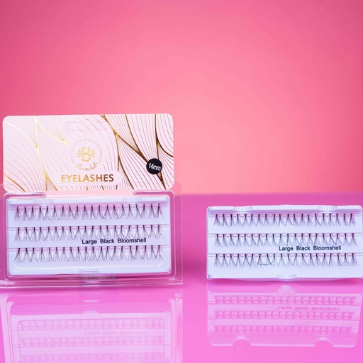 PESTAÑAS POSTIZAS PUNTO A PUNTO EYELASHES 14MM