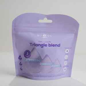 [736372979964] BORLAS TRIANGULARES LILA * 3